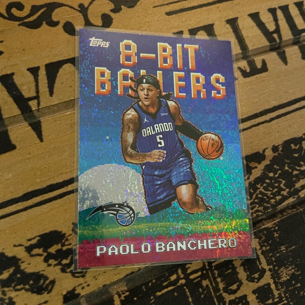 Paolo Banchero Orlando Magic Topps 8-Bit Ballers Trading Card - Blue
